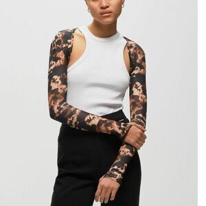 Khaos Bolero by Ksubi is made from premium stretch mesh Shrug XS